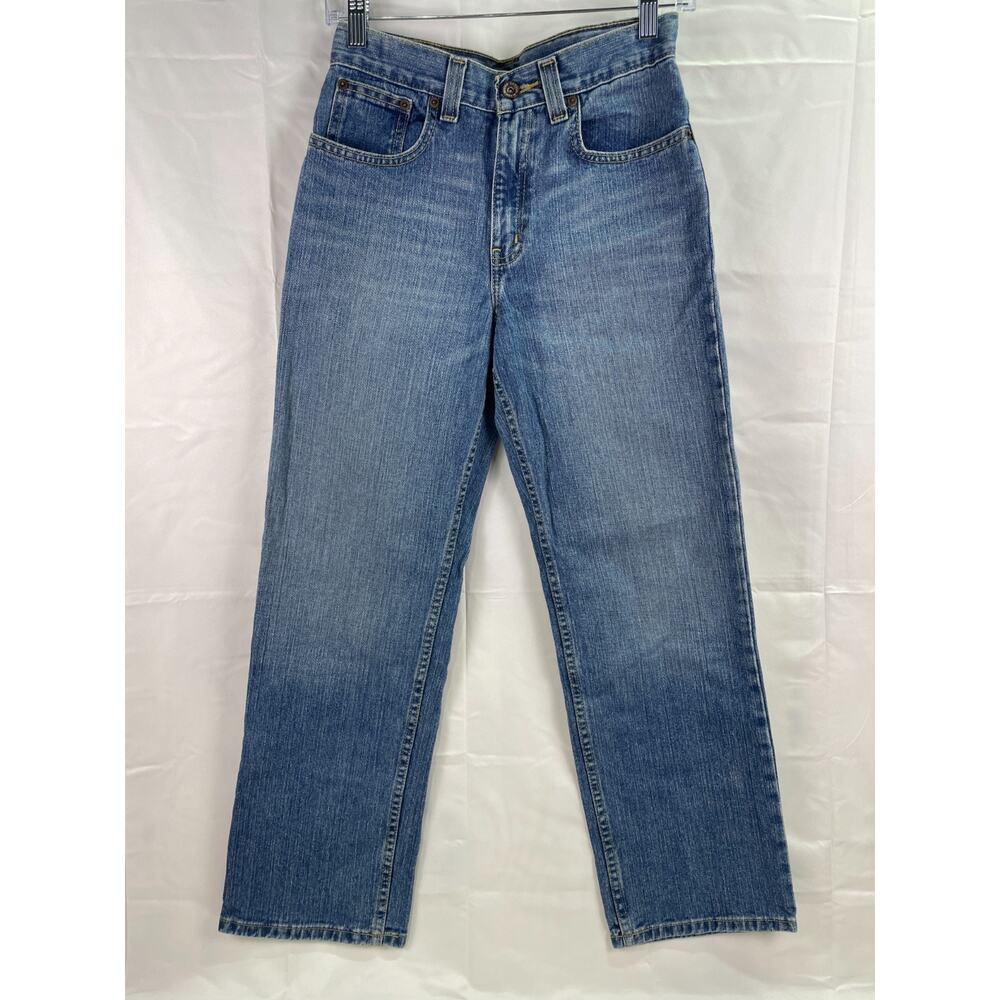 Canyon River Blues Girl's Blue Denim Straight Legs Relaxed Jeans Size Regular 14
